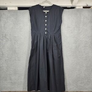 embroidered tank midi dress in poplin madewell Madewell embroidered tank dress in poplin Medium – The Leftovers main image 0